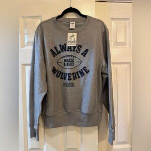 Victoria’s Secret PINK Michigan Wolverines Crewneck